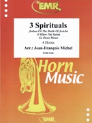 3 Spirituals by Michel Jean-Francois for 4 Eb Horns (4 Eb Horns)