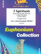 3 Spirituals by Michel Jean-Francois for 4 Euphoniums (4 Euphoniums)
