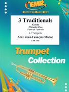 3 Traditionals by Michel Jean-Francois for 4 Cornets (4 Cornets)