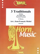 3 Traditionals by Michel Jean-Francois for 4 Eb Horns (4 Eb Horns)