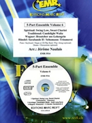 Album Volume 6 by Naulais Jerome for 5 - Part Ensemble and Piano / Keyboard (5 - Part Ensemble and Piano / Keyboard (Keyboard Drums and Percussions optional + Play Back / Play Along CD))