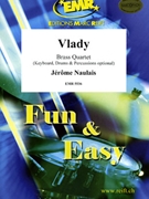 Vlady by Naulais Jerome for 2 Trumpets 2 Trombones and Drums (2 Trumpets 2 Trombones and Drums (Keyboard and Percussions optional))