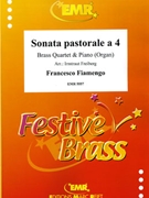 Sonata pastorale a 4 by Fiamengo Francesco - Freiberg Irmtraut - for 2 Trumpets Trombone and Euphonium (2 Trumpets Trombone and Euphonium)