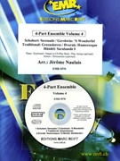 Album Volume 4 by Naulais Jerome for 4 - Part Ensemble w/ Audio (4 - Part Ensemble and CD Play Back / Play Along (Keyboard Percussion + Play Back / Play Along CD optional))