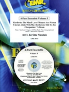 Album Volume 5 by Naulais Jerome for 4 - Part Ensemble (4 - Part Ensemble (Keyboard Percussion + Play Back / Play Along CD optional))