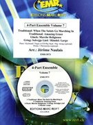 Album Volume 7 by Naulais Jerome for 4 - Part Ensemble w/ Audio (4 - Part Ensemble and CD Play Back / Play Along (Keyboard Percussion + Play Back / Play Along CD optional))