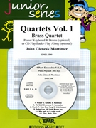 Brass Quartet Volume 1 by Mortimer John Glenesk for 2 Cornets Eb Horn and Euphonium (2 Cornets Eb Horn and Euphonium (Piano (Keyboard) Drums + Play Back / Play Along CD optional))