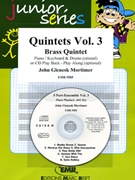 Brass Quintet Volume 3 by Mortimer John Glenesk for Brass Band (Brass Band (Flexi-Brass (5 Parts) Piano (Keyboard) Drums + Play Back / Play Along CD optional))