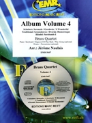 Album Volume 4 by Naulais Jerome for 2 Trumpets Horn Trombone and Drums (2 Trumpets Horn Trombone and Drums (Piano (Keyboard / Organ) Drums Percussion + Play Back / Play Along CD optional))