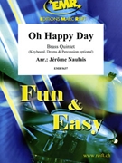 Oh Happy Day by Naulais Jerome for Brass Band (Brass Band (Flexi-Brass (5 Parts) Keyboard Drums and Percussion optional))