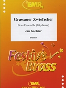 Grassauer Zwiefacher by Koetsier Jan for 4 Trumpets Horn 4 Trombones and Tuba (4 Trumpets Horn 4 Trombones and Tuba)
