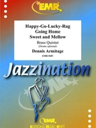 Happy-Go-Lucky-Rag (Ragtime) / Going Home (Ballad) / Sweet And Mellow (Swing) by Armitage Dennis for 3 Trumpets and 2 Trombones (3 Trumpets and 2 Trombones (Drums optional))