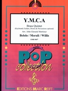 Y.M.C.A by Belolo and Morali and Willis - Mortimer John Glenesk - for 3 Trumpets Trombone and Tuba (3 Trumpets Trombone and Tuba (Keyboard Guitars Drums and Percussions optional))