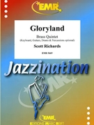 Gloryland by Richards Scott for 2 Trumpets Horn Trombone and Tuba (2 Trumpets Horn Trombone and Tuba (Keyboard Guitar Drums and Percussions optional))