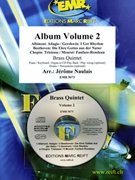 Album Volume 2 by Naulais Jerome for 2 Trumpets Trombone Euphonium and Tuba (2 Trumpets Trombone Euphonium and Tuba (Piano (Keyboard / Organ) Drums Percussion + Play Back / Play Along CD optional))