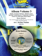 Album Volume 3 by Naulais Jerome for 2 Trumpets and 3 Trombones (2 Trumpets and 3 Trombones (Piano (Keyboard / Organ) Drums Percussion + Play Back / Play Along CD optional))