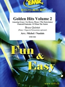 Golden Hits Volume 2 by Michel Jean-Francois and Naulais Jerome for 2 Trumpets Horn Trombone Tuba and Piano (2 Trumpets Horn Trombone Tuba and Piano (Piano / Organ and Percussions optional))