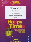 Waltz # 2 by Shostakovich Dmitri - Scott Richards - for 2 Cornets 2 Euphoniums (2 Cornets 2 Euphoniums (Keyboard Guitar and Drums optional))