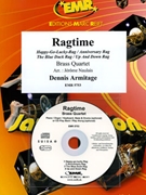 Ragtime by Armitage Dennis - Naulais Jerome - for 2 Trumpets Horn Trombone and Drums (2 Trumpets Horn Trombone and Drums (Piano (Keyboard) Bass and Drums optional + Play Back / Play Along CD optional))