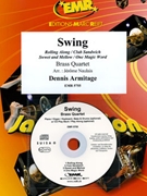 Swing by Armitage Dennis - Naulais Jerome - for 2 Trumpets 2 Trombones and Drums (2 Trumpets 2 Trombones and Drums (Piano (Keyboard) Bass and Drums optional + Play Back / Play Along CD optional))