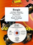 Boogie by Armitage Dennis - Naulais Jerome - for 2 Trumpets Horn and Bass Trombone (2 Trumpets Horn and Bass Trombone (Piano (Keyboard) Bass and Drums optional + Play Back / Play Along CD optional))