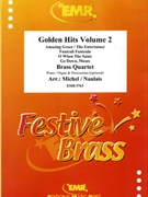 Golden Hits Volume 2 by Michel Jean-Francois and Naulais Jerome for 2 Trumpets Horn and Trombone (2 Trumpets Horn and Trombone (Piano (Organ) and Percussions optional))