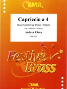 Capriccio a 4 by Cima Andrea - Freiberg Irmtraut - for 2 Trumpets Trombone and Tuba (2 Trumpets Trombone and Tuba (+ Piano (Organ)))