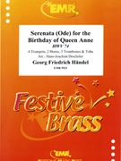 Serenata (Ode) for the Birthday of Queen Anne by Handel George Frideric - Drechsler Hans-Joachim - for 4 Trumpets 2 Horns 3 Trombones and Tuba (4 Trumpets 2 Horns 3 Trombones and Tuba)