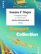 Sonata by Bach Johann Sebastian - Klemens Schnorr - for 3 Trumpets and Organ (3 Trumpets and Organ (+ Timpani))