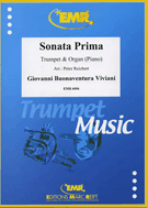 Sonata Prima by Viviani Giovanni Buonaventura for Trumpet and Piano (Trumpet w/)