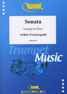 Sonata by Frackenpohl Arthur for Trumpet and Piano (Trumpet w/)