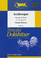 Arabesque by Debussy Claude - Orwid - for Trumpet and Piano (Trumpet w/)