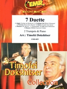 7 Duette by Dokshitser Timofei for 2 Trumpets and Piano (2 Trumpets and Piano)
