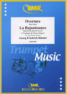 Overture & La Rejouissance by Handel George Frideric for Trumpet Duet (Trumpet Du)