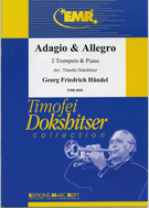 Adagio & Allegro by Handel George Frideric for Trumpet Duet (Trumpet Du)