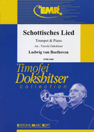 Schottisches Lied by Beethoven Ludwig van - Dokshitser Timofei - for Trumpet and Piano (Trumpet w/)