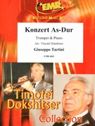 Konzert As-Dur by Tartini Giuseppe - Timofei Dokshitser - for Trumpet and Piano (Trumpet and Piano)