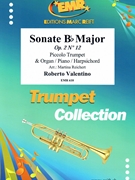 Sonate Bb Major by Valentino Roberto - Martina Reichert - for Piccolo Trumpet and Piano (Piccolo Trumpet and Piano)