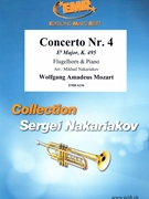 Concerto Nr. 4 by Mozart Wolfgang Amadeus - Mikhail Nakariakov - for Flugelhorn and Piano (Flugelhorn and Piano)