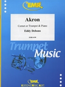 Akron by Debons Eddy for Trumpet and Piano (Trumpet and Piano)