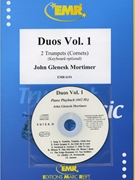 Duos Vol. 1 by Mortimer John Glenesk for 2 Trumpets (2 Trumpets (Piano (Keyboard) + Play Back / Play Along CD optional))