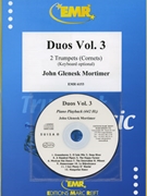 Duos Vol. 3 by Mortimer John Glenesk for 2 Trumpets and Organ (2 Trumpets and Organ (Piano (Keyboard) + Play Back / Play Along CD optional))