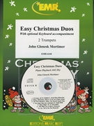 Easy Christmas Duos by Mortimer John Glenesk for 2 Trumpets and Organ (2 Trumpets and Organ (Piano (Keyboard) + Play Back / Play Along CD optional))