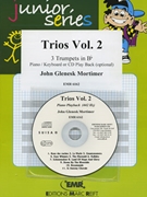 Trios Vol. 2 by Mortimer John Glenesk for 3 Trumpets (3 Trumpets (Piano (Keyboard) + Play Back / Play Along CD optional))