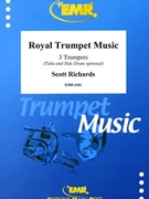 Royal Trumpet Music by Richards Scott for 3 Trumpets (3 Trumpets (Tuba and Side Drum optional))