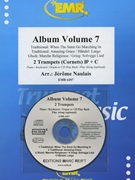 Album Volume 7 by Naulais Jerome for 2 Cornets and Piano (2 Cornets and Piano (Piano (Keyboard / Organ) Percussion + Play Back / Play Along CD optional))
