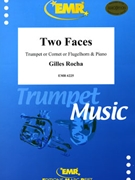 Two Faces by Rocha Gilles for Flugelhorn and Piano (Flugelhorn and Piano)