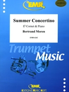 Summer Concertino by Moren Bertrand for Eb Cornet and Piano (Eb Cornet and Piano)