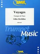 Voyages by Herbillon Gilles for Trumpet and Piano (Trumpet and Piano)