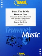 Bess You Is My Woman Now by Gershwin George - Naulais Jerome - for 4 Trumpets and Piano (4 Trumpets and Piano (Guitar Bass Guitar and Drums optional))